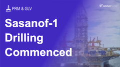 PRM-GLV - Sasanof-1 Drilling Commenced