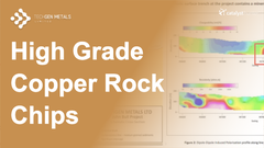 TG1 - High grade copper rock chips