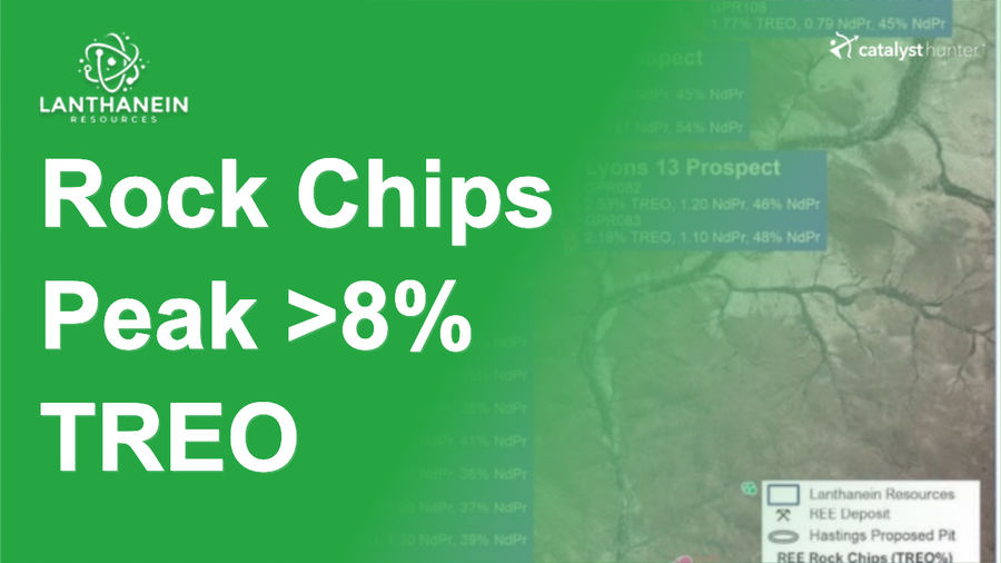 FNT Rock Chip Samples are in Peak Grade >8