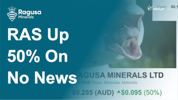 Ragusa Minerals Rises