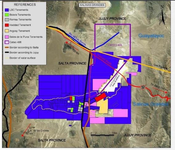 Lithium Brine prospects