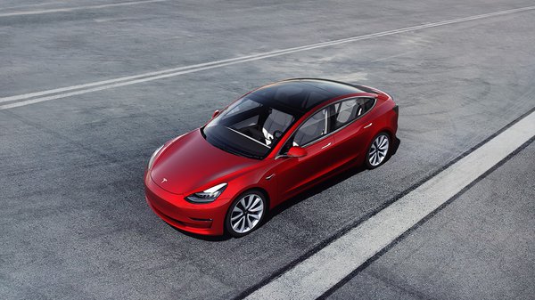 The $35,000 Tesla Model 3.