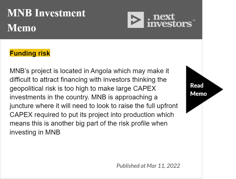 MNB Funding Risk