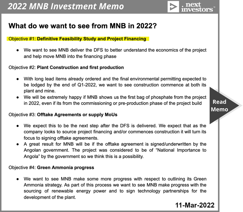 ASX MNB Investment Memo