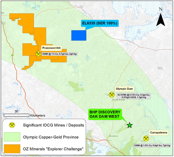 SER's Saxby Gold Project is a significant gold exploration prospect.