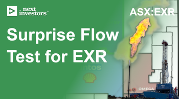 Surprise Flow rate? Sounds good to us EXR